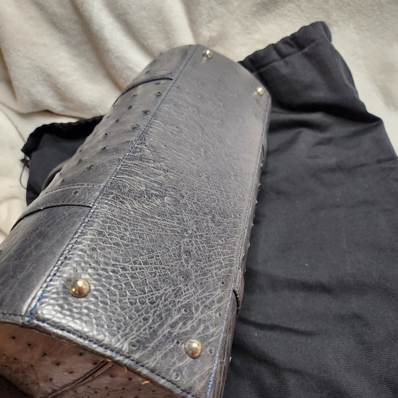 Exotic JRA ostrich bag Authentic - Picture 6 of 12